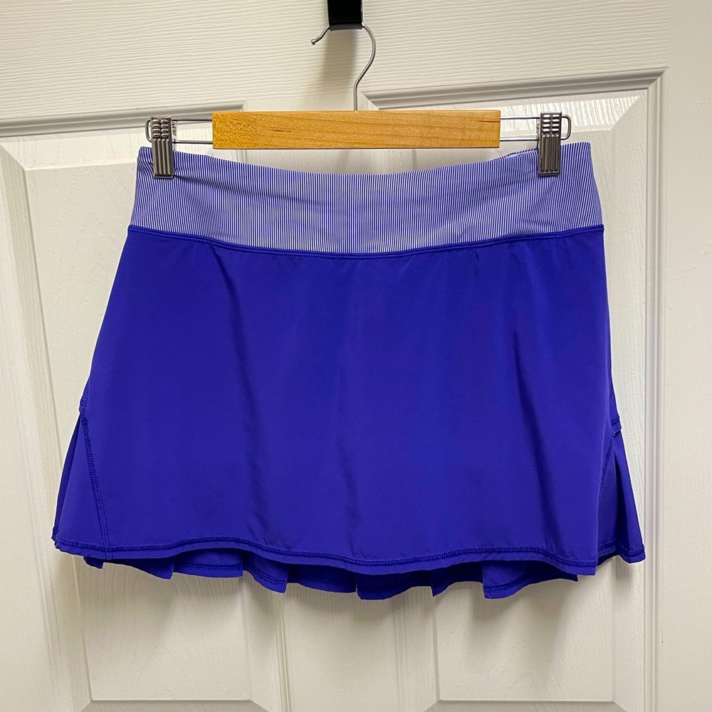 Lululemon Run Racesetter Purple Skirt